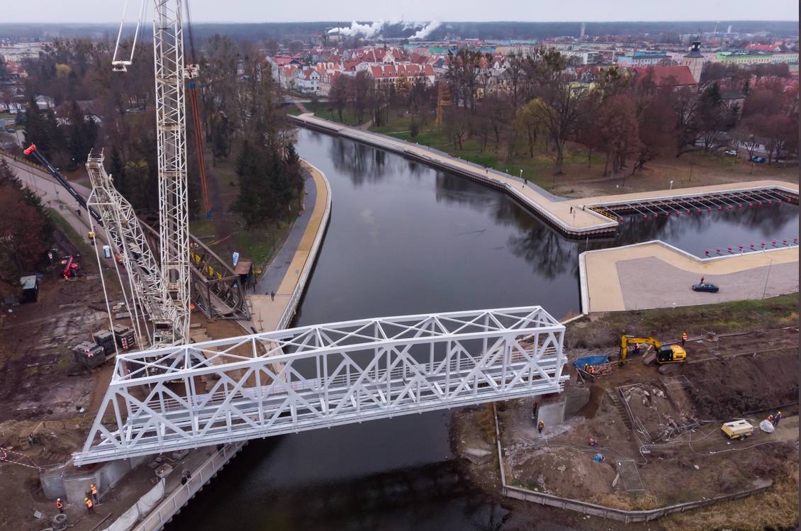 Fragment historycznej przeprawy kolejowej w Piszu będzie atrakcją turystyczną